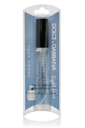 Dolce and Gabbana Light Blue pour Homme edp 10ml парфуми ручка спрей скло на блістері 27 фото
