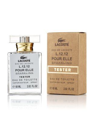 Lacoste Eau De L.12.12 Pour Elle Sparkling edp 60ml brown tester 106 фото