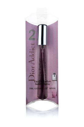 Christian Dior Addict 2 edt 20ml парфуми ручка спрей скло на блістері 22 фото