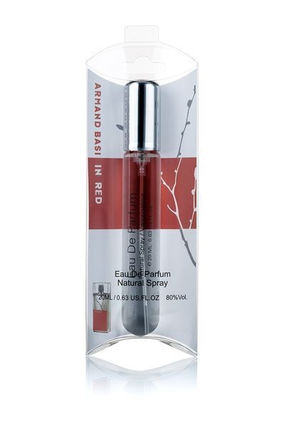 Armand Basi In Red edt 20ml парфуми ручка спрей скло на блістері 001 фото