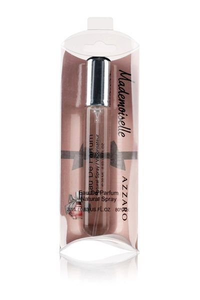 Azzaro Mademoiselle edp 20ml perfume pen spray glass on blister