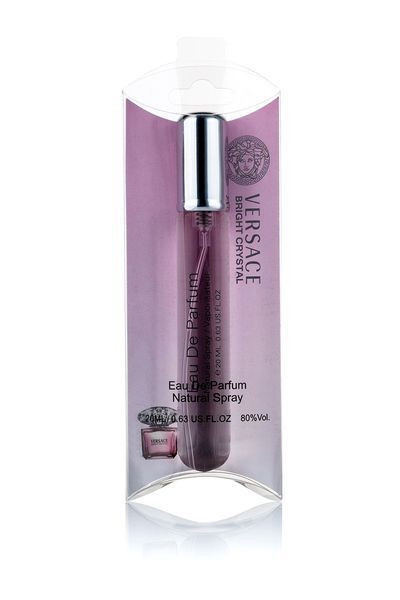 Versace Bright Crystal edt 20ml perfume pen spray glass on blister