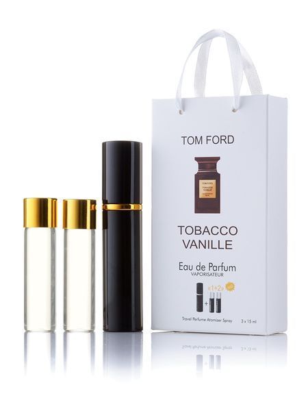 Tom Ford Tobacco Vanille 3x15ml mini w pudełku prezentowym
