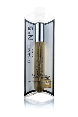Chanel 5 edp (Шанель №5) 20ml парфуми ручка спрей скло на блістері 016 фото