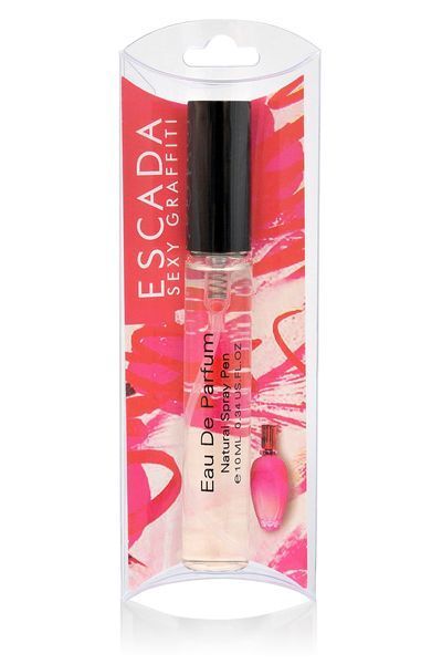 Escada Sexy Graffiti edp 10ml парфуми ручка спрей скло на блістері 32 фото