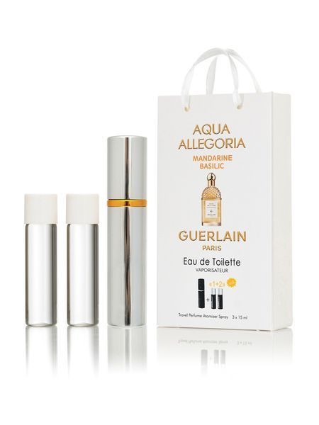 Guerlain Aqua Allegoria Mandarine Basilic edp 3x15ml in a gift box