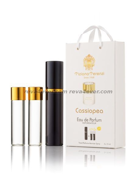 Tiziana Terenzi Luna Collection Cassiopea edp 3x15ml mini perfumy w pudełku prezentowym