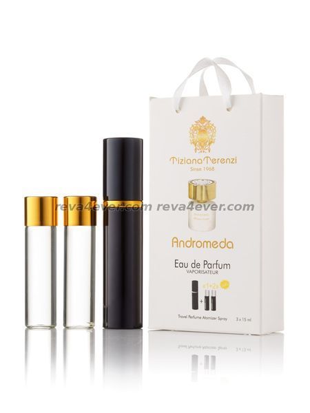 Tiziana Terenzi Andromeda edp mini perfumy 3x15ml w pudełku prezentowym