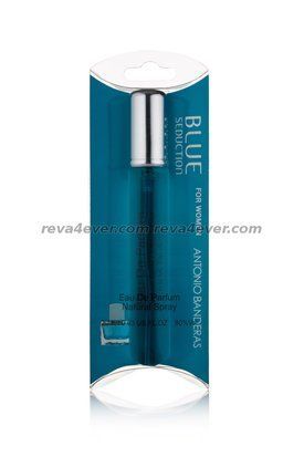 Antonio Banderas Blue Seduction woman edt 20ml парфуми ручка спрей скло на блістері 98 фото