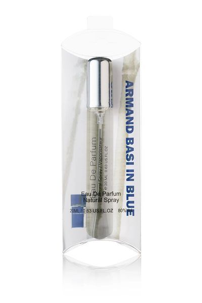 Armand Basi In Blue edp 20ml парфуми ручка спрей скло на блістері 114 фото