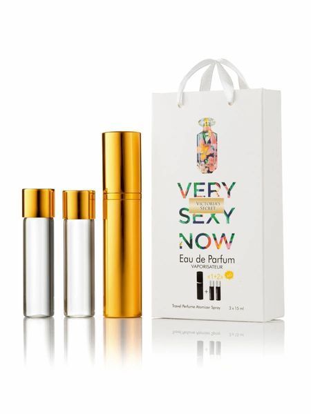 Victoria's Secret Very Sexy Now edp 3x15ml mini perfumy w pudełku prezentowym