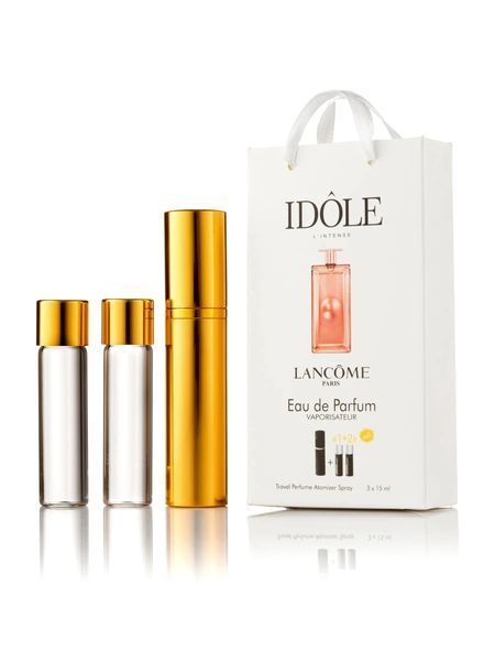 Lancome Idole edp 3x15ml gift box with spare parts