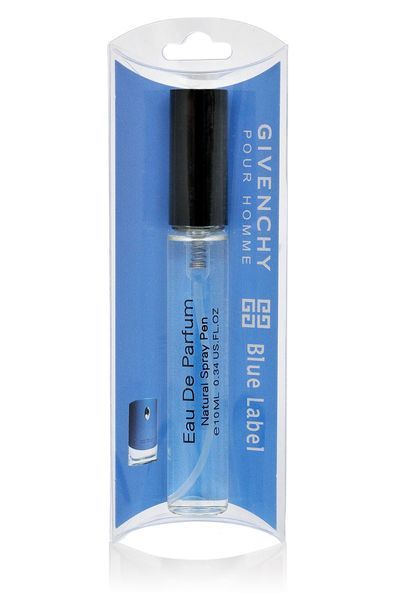 Givenchy pour Homme Blue Label edp 10ml духи ручка спрей стекло на блистере 39 фото