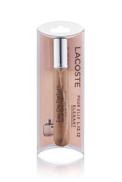 Lacoste Eau de Lacoste L.12.12 Pour Elle Elegant edp 20ml perfume pen spray glass on blister